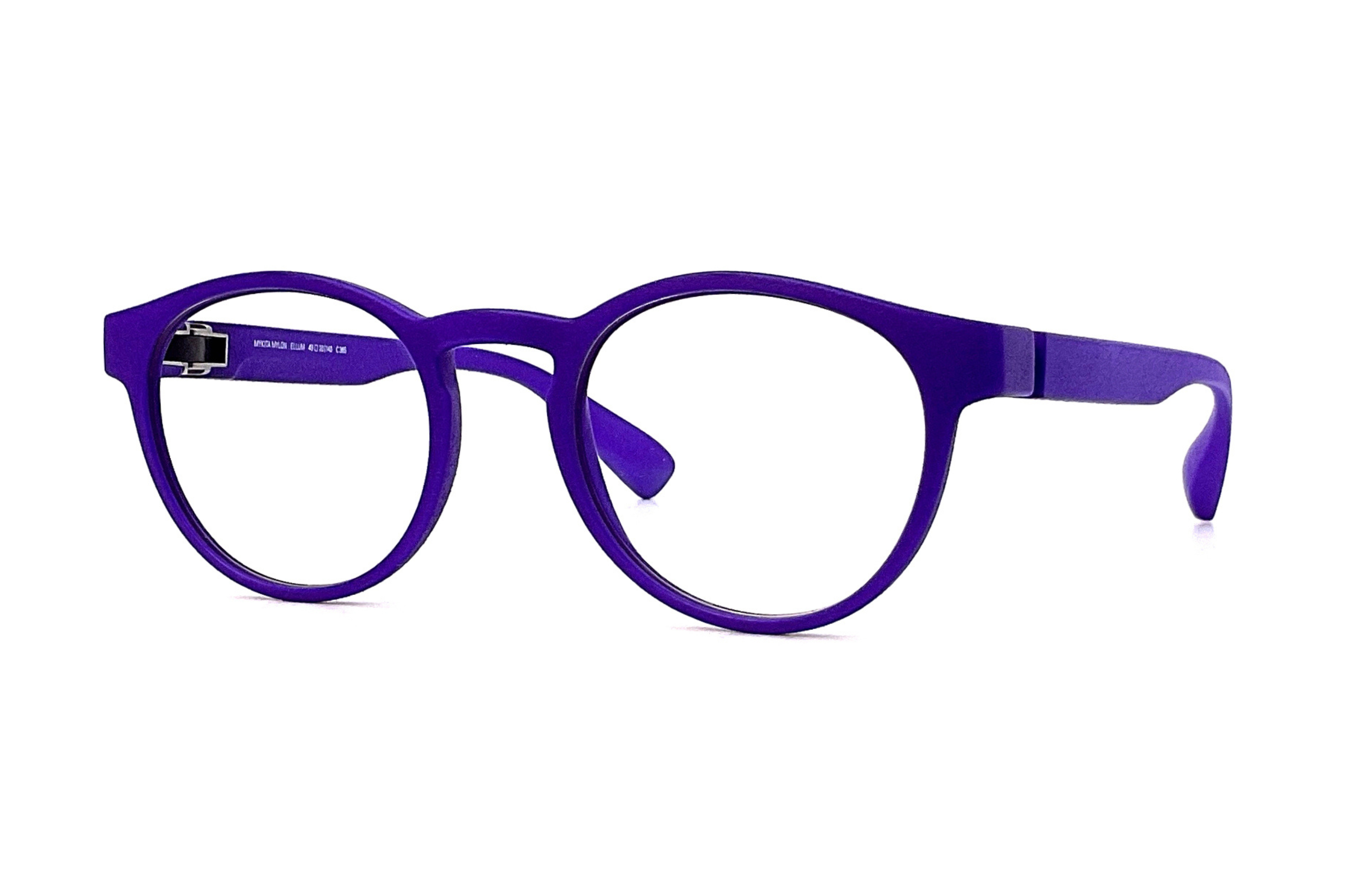 MYKITA Purple Lens designer Sunglasses with White Frame MYKITA® - Phillys Sunglasses | Specs Collective main image 4