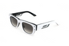 Maybach Eyewear - The Rebel II (Dark Chrome | White/Black | Blue/Grey Gradient)