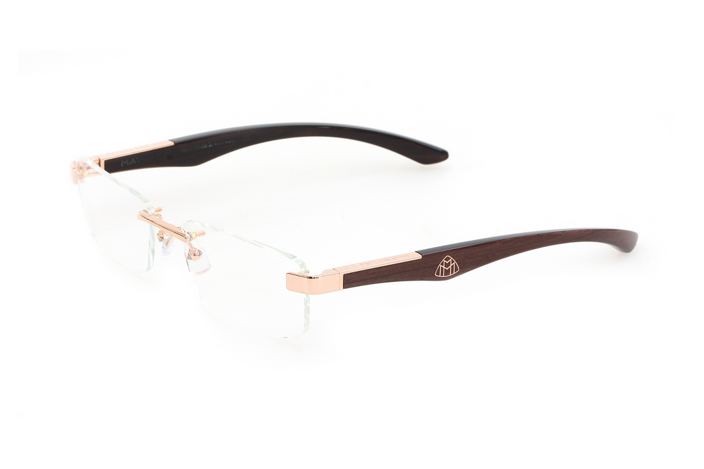 メガネ MAYBACH Maybach - THE ARTIST III - BLAZE RED Maybach eyewear - The Artist III - Platinum / Blaze red