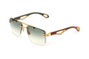 Maybach Eyewear - The President I (Gold/Karelian Birch Burr/Forrest Green BEM | Green)