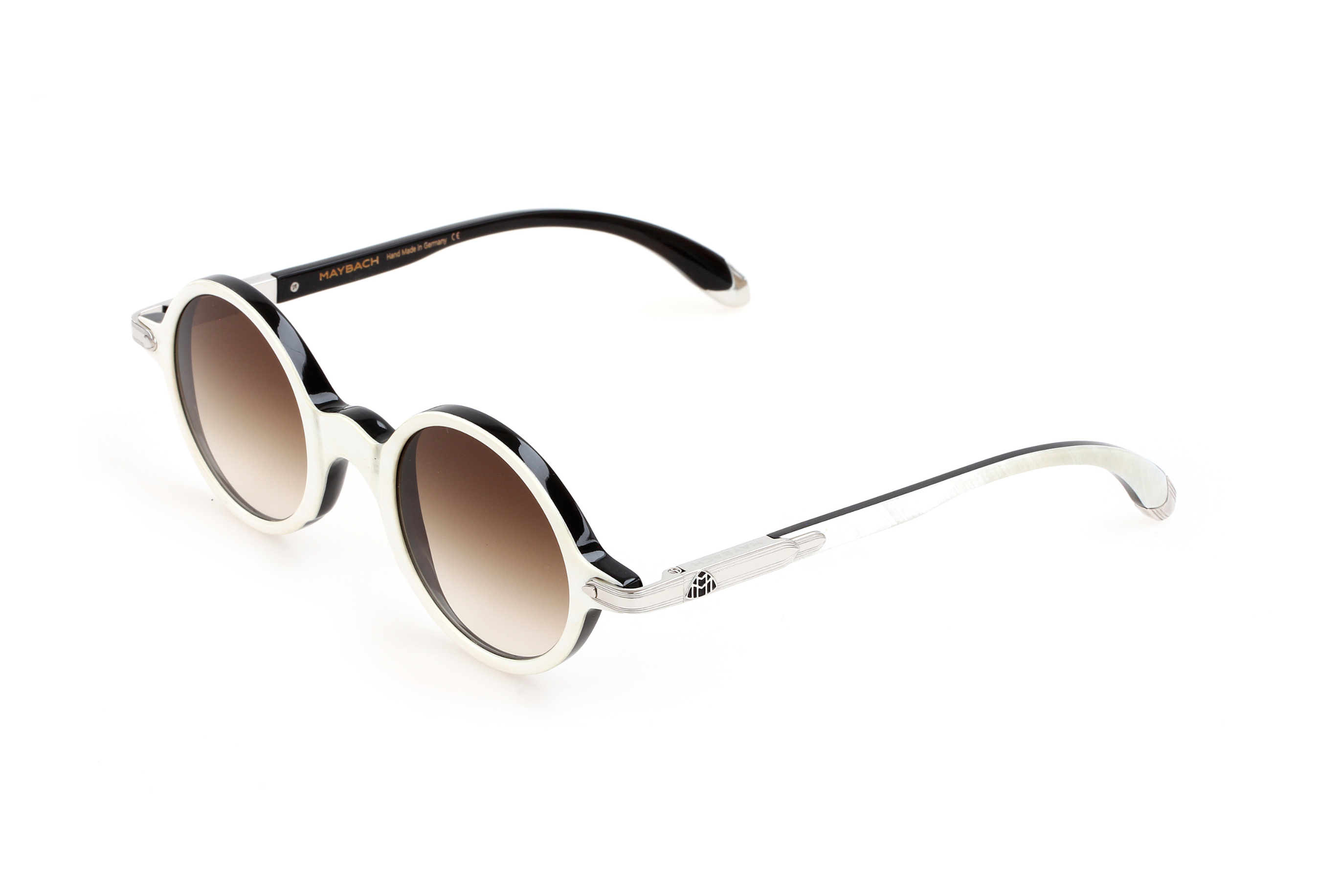 Maybach Eyewear - The Alternative II (Palladium Plated | White