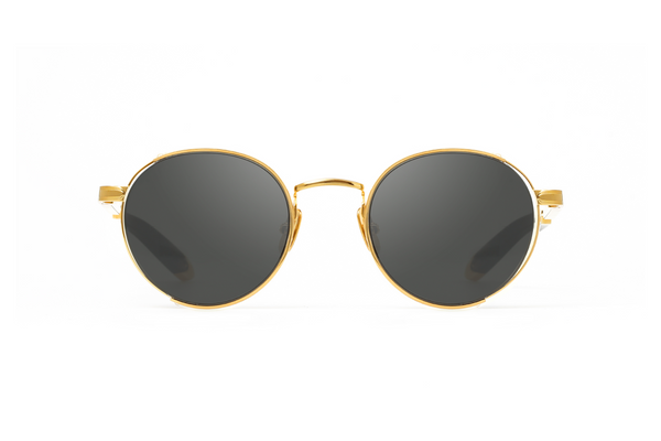 Maybach Eyewear - The Boulevard I (Gold/Tortoise/Velvet | Dark Grey)