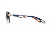 Maybach Eyewear - The President I (Platinum/Royal Blue Tulip/Ebony/Amboyna | Light Blue)