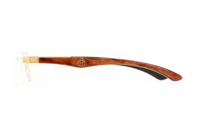 Maybach Eyewear - The Artist III (Gold | Karelian Birch Burr/Ebony)