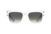 Maybach Eyewear - The Rebel II (Dark Chrome | White/Black | Blue/Grey Gradient)