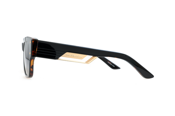 Maybach Eyewear - The Rebel II (22k Mellow Gold Plated | Black/Tortoise | Dark Grey)