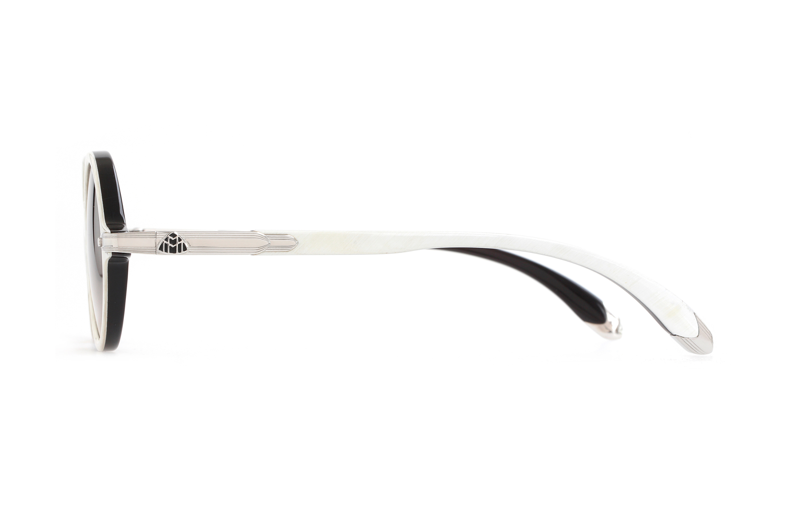 Maybach Eyewear - The Alternative II (Palladium Plated | White