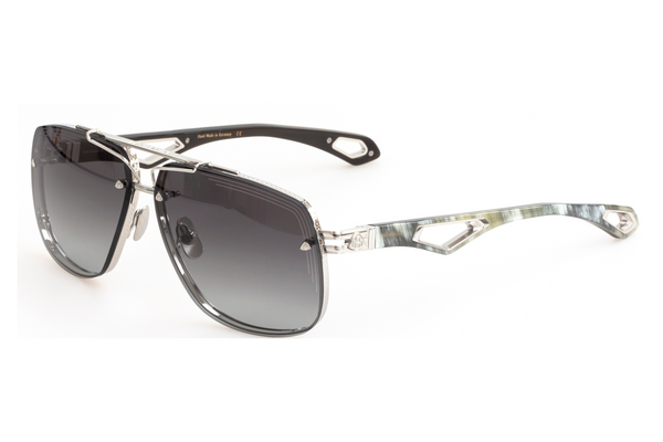 Maybach Eyewear - The King II (Platinum/Light Slate | Grey)