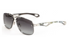 Maybach Eyewear - The King II (Platinum/Light Slate | Grey)