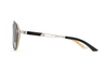 Maybach Eyewear - The Independence I (Palladium/Black with White Chocolate Backing | Blue/Grey)