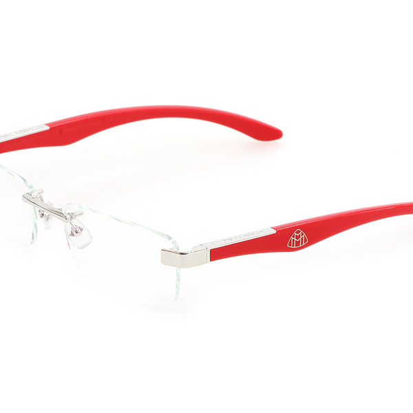 Maybach Eyewear - The Artist III (Platinum Plated | Chili Red