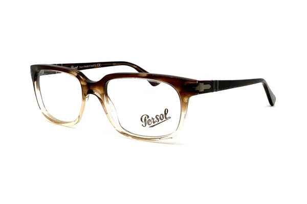 Persol - 3131-V [52] (Striped Brown-Transparent)