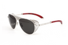 Maybach Eyewear - The Vision I (Platinum/Bubinga Red | Dark Grey) LIMITED EDITION