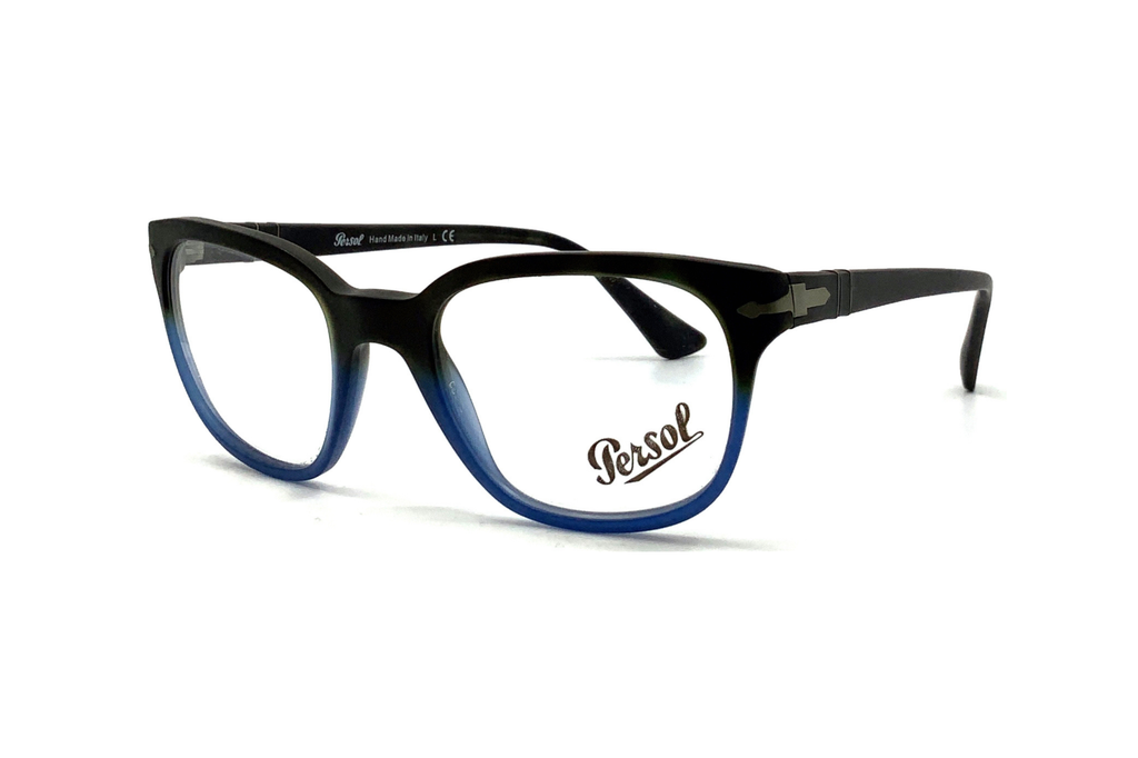Persol - 3093-V [50] (Matte Dark Havana/Blue Gradient) – Good See Co.