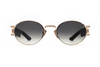 Maybach Eyewear - The Drive I (22k Mellow Gold Plated | Black/Tortoise/Velvet | Blue/Grey Gradient)