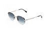 Maybach Eyewear - The Wolf II (Palladium Plated | Black | Light Blue Gradient)