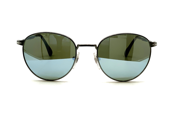 Persol - 2445-S [52] (Gunmetal/Light Green/Mirror Silver)