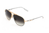 Maybach Eyewear - The Commander I (Ruthenium Plated/22k Mellow Gold Plated | Blue/Grey Gradient)