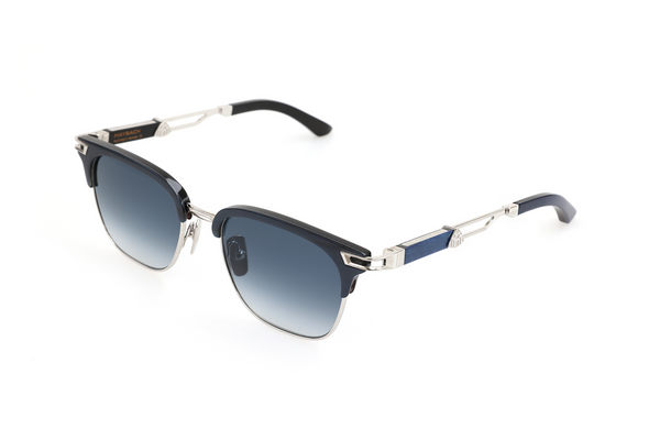 Maybach Eyewear - The Dean I (Palladium/Night Blue | Blue/Grey)