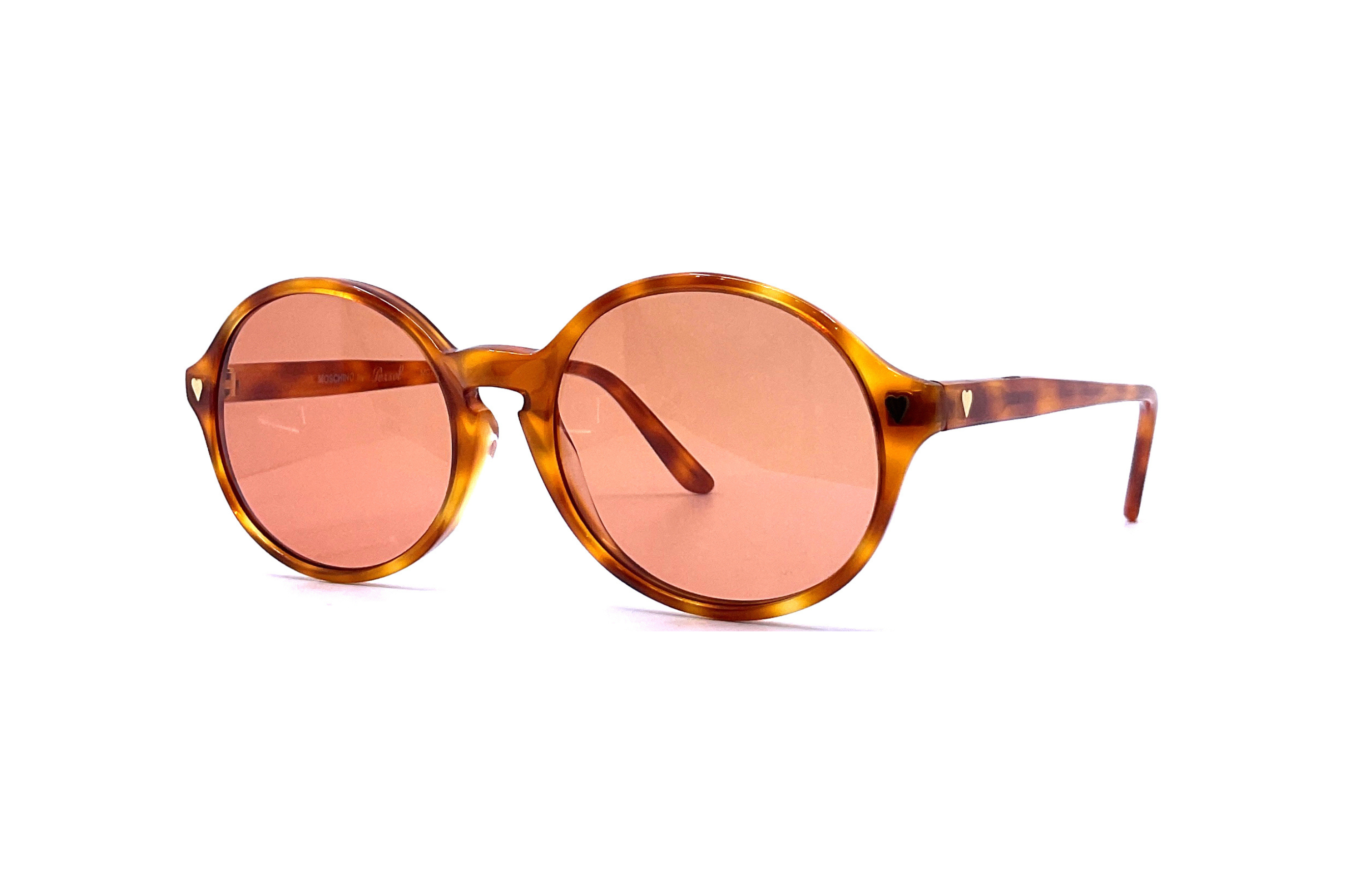 Moschino Crystal Gold Mirrored Lenses Sunglasses MOSCHINO Vintage Sunglasses Oval Rectangular M3111S Gold  main image 2