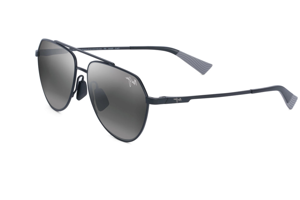 サングラス Maui Jim Maui Jim - WAIWAI - grey waiwai matte black w Maui Jim - Waiwai (Matte Black w/ Grey) – Good See Co.
