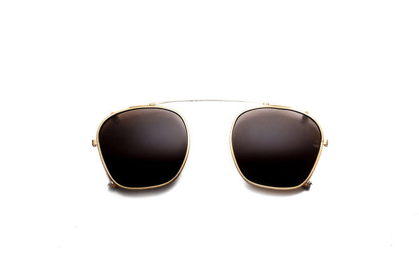 Jacques Marie Mage - Clip-On - Zephirin 44 (Gold/Brown)