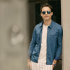 Randolph - Aviator (23k White Gold | American Gray Polarized)