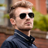 Randolph - Concorde (Matte Black | Cobalt Polarized)