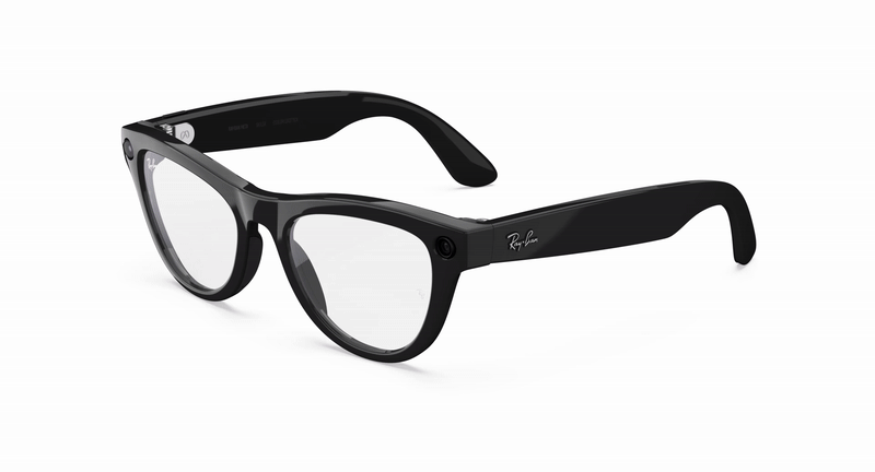 Ray-Ban - Meta Skyler Gen 2 (Shiny Black | Clear/Amethyst Transitions®)