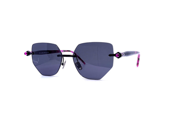Kuboraum - Mask P58 (Black Matt/Black Shine/Havana Fuchsia)