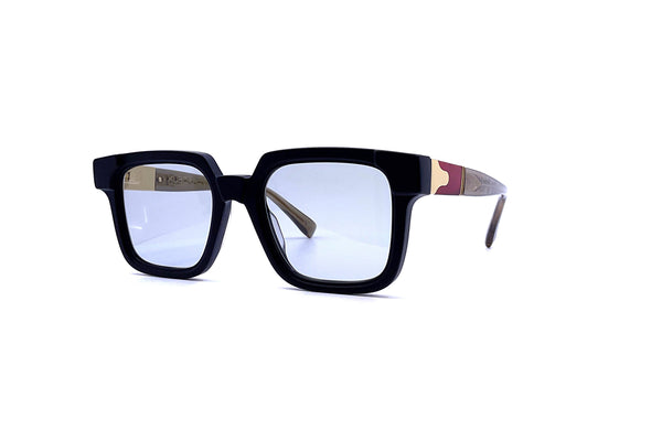 Kuboraum - Mask S4 (Black Matt/Transparent Grey)