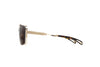 Maybach Eyewear - The Dawn I (18k Champagne Gold Plated | Black Satin/Dark Tortoise | Light Bronze)