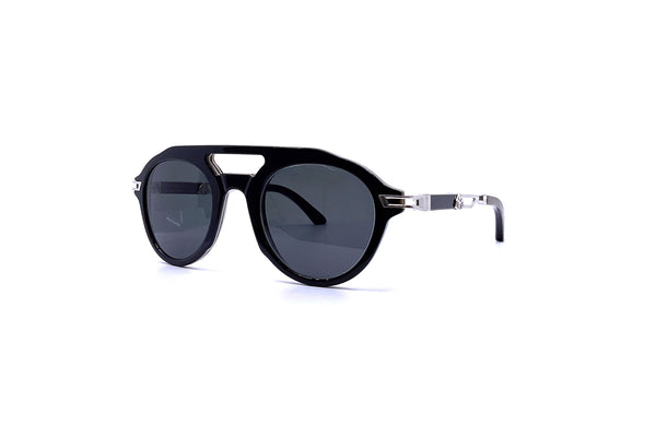 Maybach Eyewear - The Independence II (Palladium Plated | Tiramisu | Dark Grey)