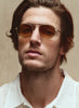 Garrett Leight - Van Buren II Sun (Silver/Sea Grey)
