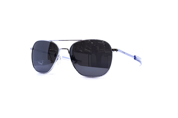 Randolph - Aviator AF168 (Bright Chrome | American Grey Polarized)