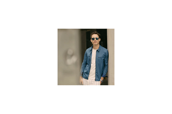 Randolph - Aviator Large (23k White Gold | AGX Polarized)