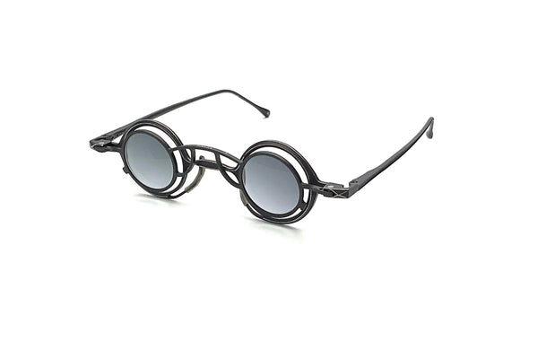 Rigards - RG0105TI (Antique Black) + Sun Clip (Black | Grey Gradient)