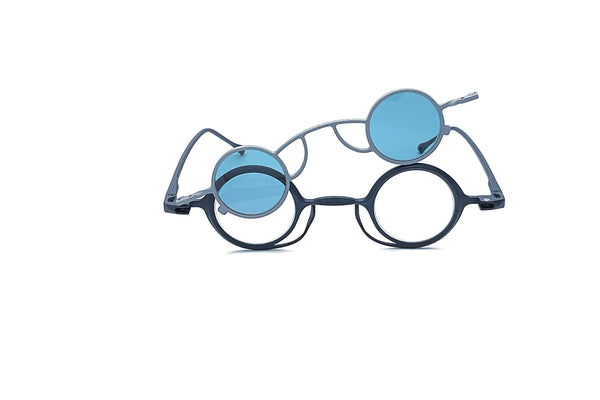 Rigards - RG0105TI (Midnight) + Sun Clip (Grey | Blue)