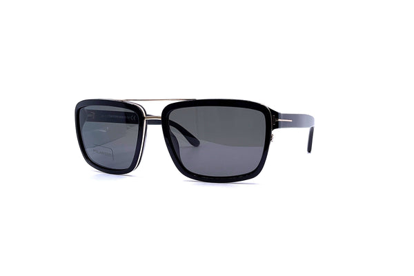 Tom Ford - Anders (Shiny Black | Polarized Grey)