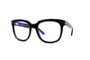 Tom Ford - Blue Block Large Opticals TF5537-B (Shiny Dark Havana)