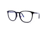 Tom Ford - Blue Block Round Shape Opticals TF5700-B (Shiny Black)
