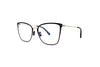 Tom Ford - Blue Block Soft Butterfly Opticals TF5839 (Black/Shiny Rose Gold)