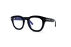 Tom Ford - Blue Block Soft Round Opticals TF5873-B (Shiny Black)
