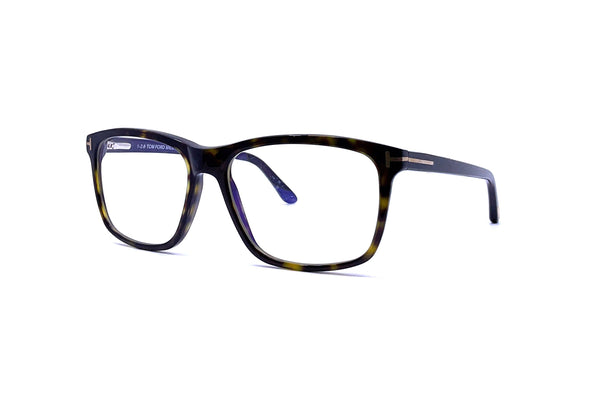 Tom Ford - Blue Block Square Opticals TF5479-B (Dark Havana)