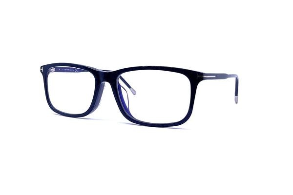 Tom Ford - Blue Block Square Opticals TF5646-D (Shiny Navy)