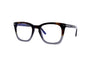 Tom Ford - Blue Block Square Opticals TF5736-D-B (Tortoise Grey)