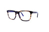 Tom Ford - Blue Block Square Opticals TF5818-B (Striped Havana)