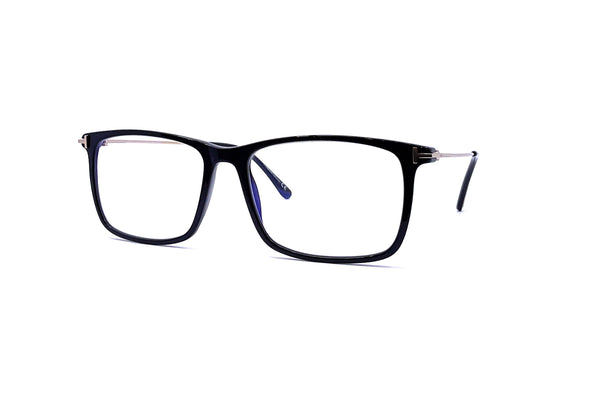 Tom Ford - Blue Block Square Shape Opticals TF5758-B (Shiny Black)