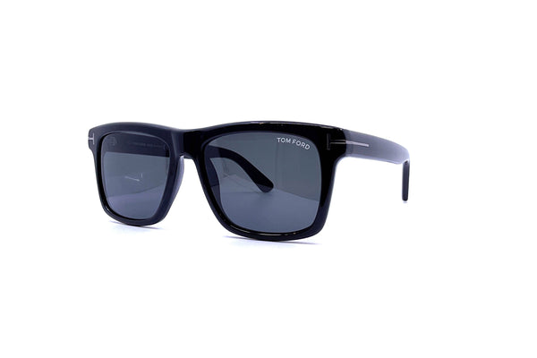 Tom Ford - Buckley-02 (Shiny Black | Polarized Grey)