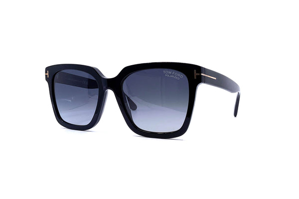 Tom Ford - Selby (Shiny Black | Smoke Grey Polarized)